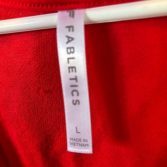 Fabletics Laila Wrap Top in Blaze - Picture 5 of 6